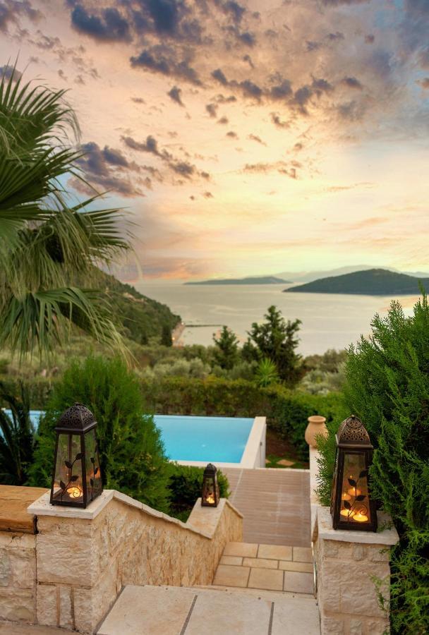 Ionian Diamond Villas Mikros Gialos Luaran gambar