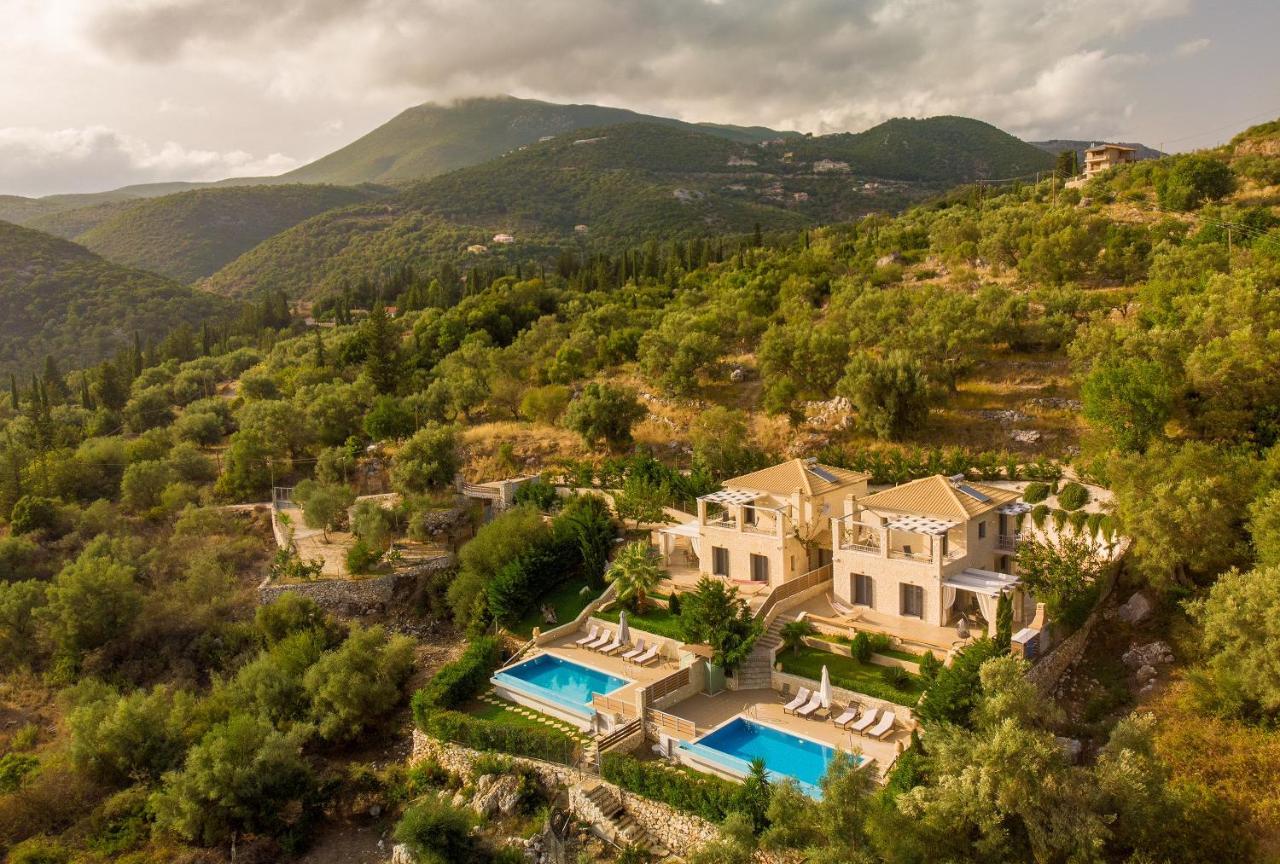 Ionian Diamond Villas Mikros Gialos Luaran gambar