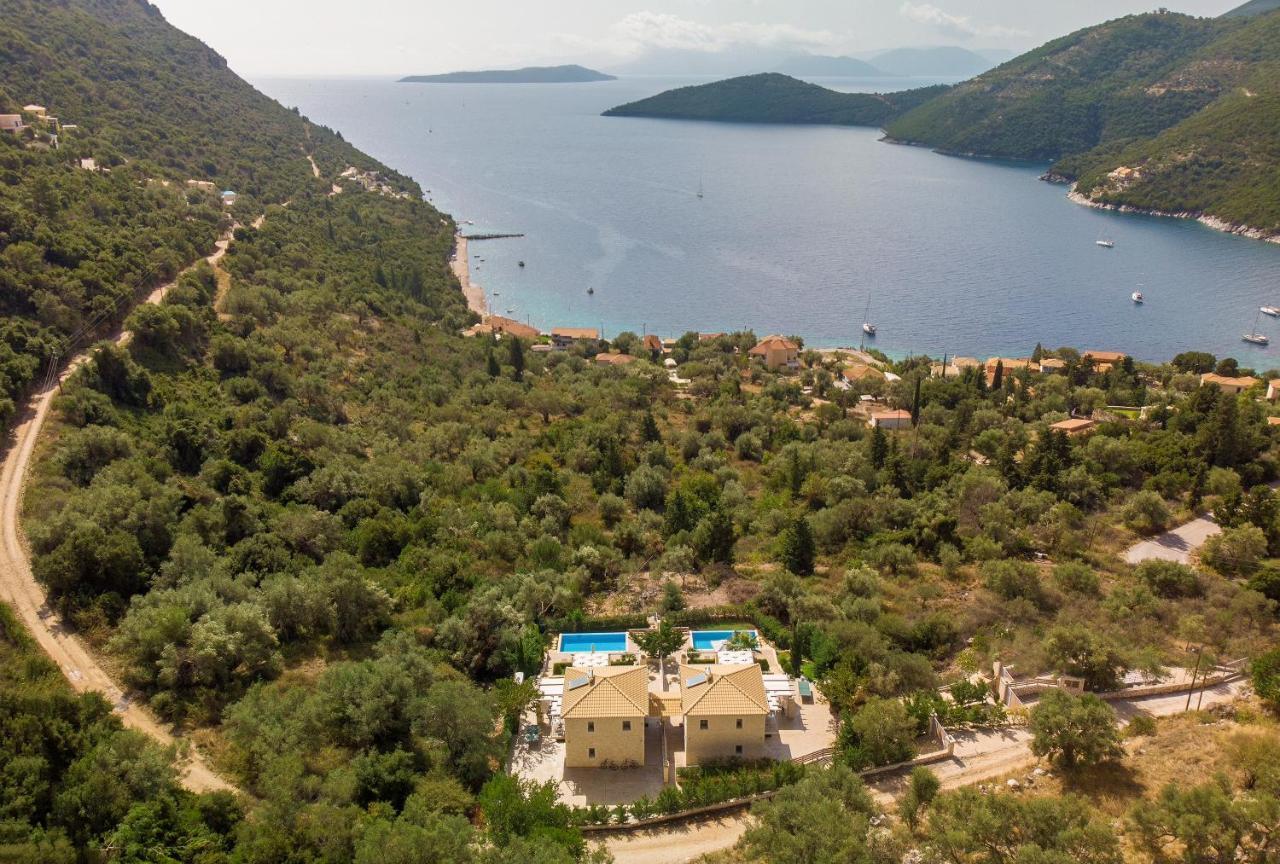 Ionian Diamond Villas Mikros Gialos Luaran gambar
