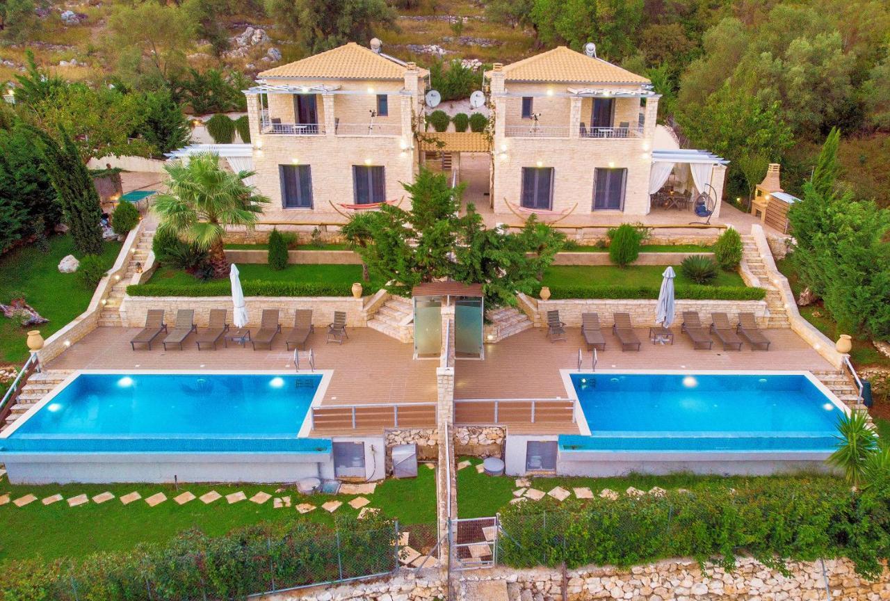 Ionian Diamond Villas Mikros Gialos Luaran gambar