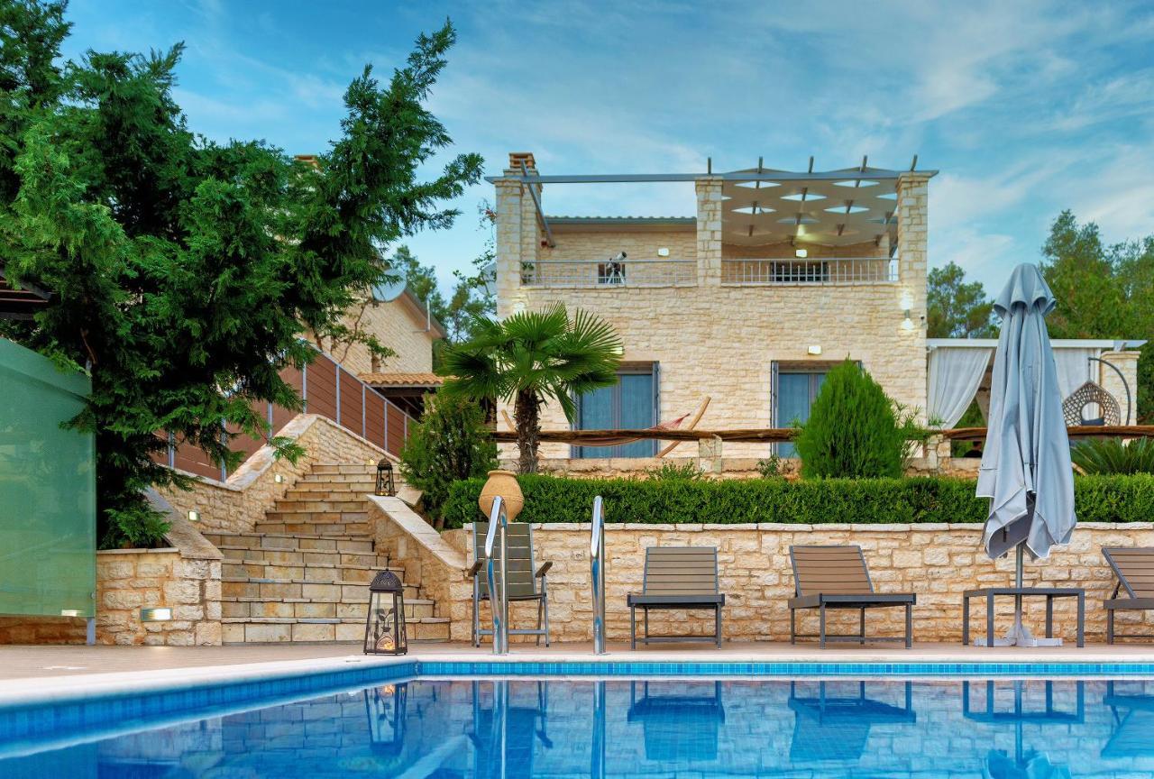 Ionian Diamond Villas Mikros Gialos Luaran gambar