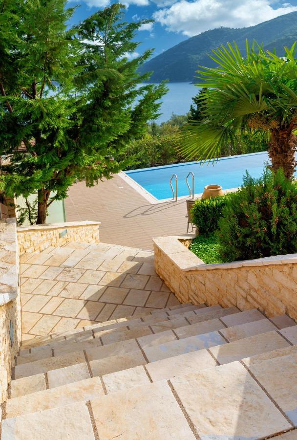 Ionian Diamond Villas Mikros Gialos Luaran gambar