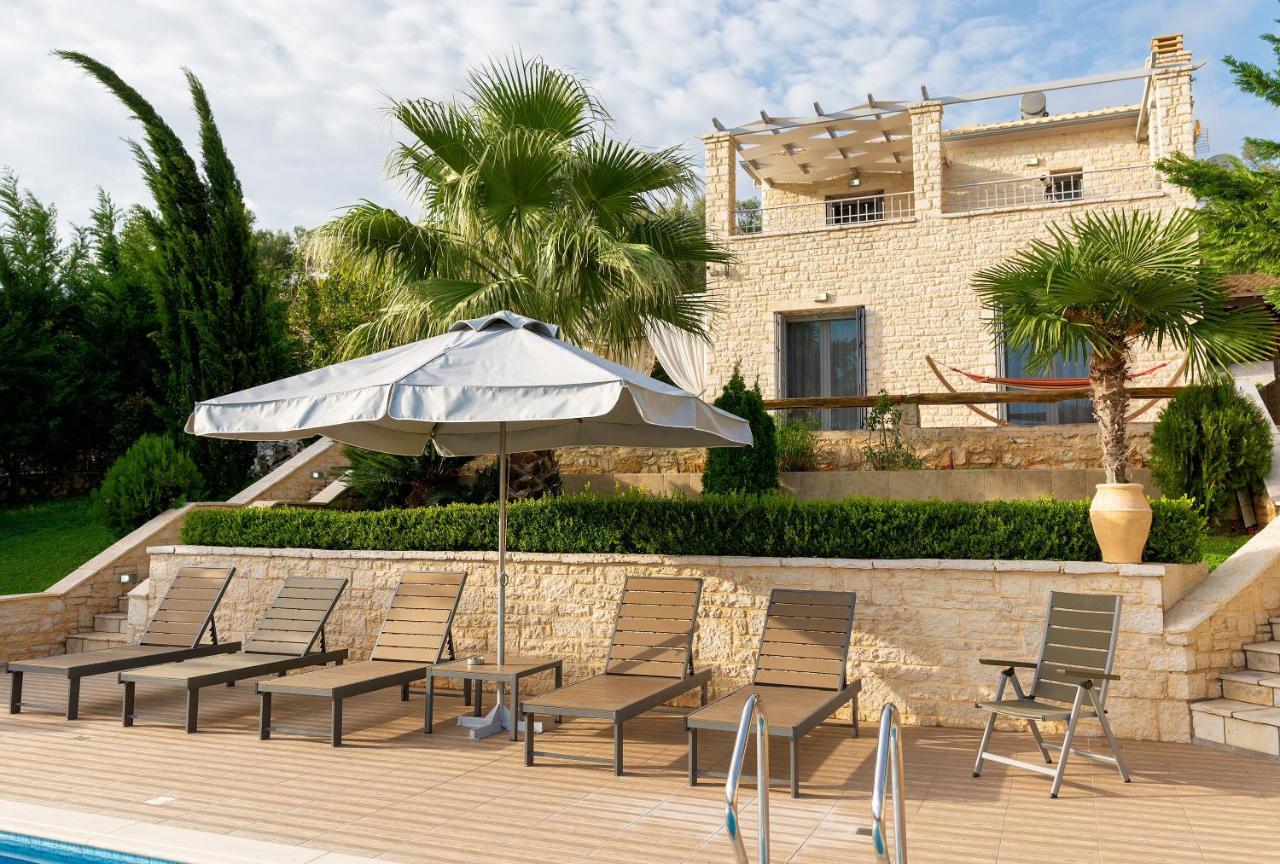 Ionian Diamond Villas Mikros Gialos Luaran gambar