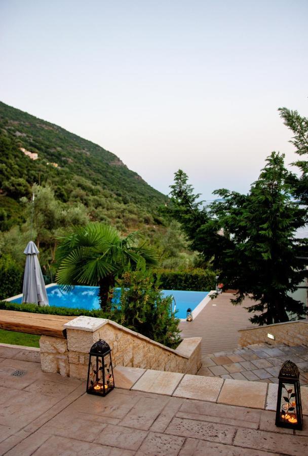 Ionian Diamond Villas Mikros Gialos Luaran gambar