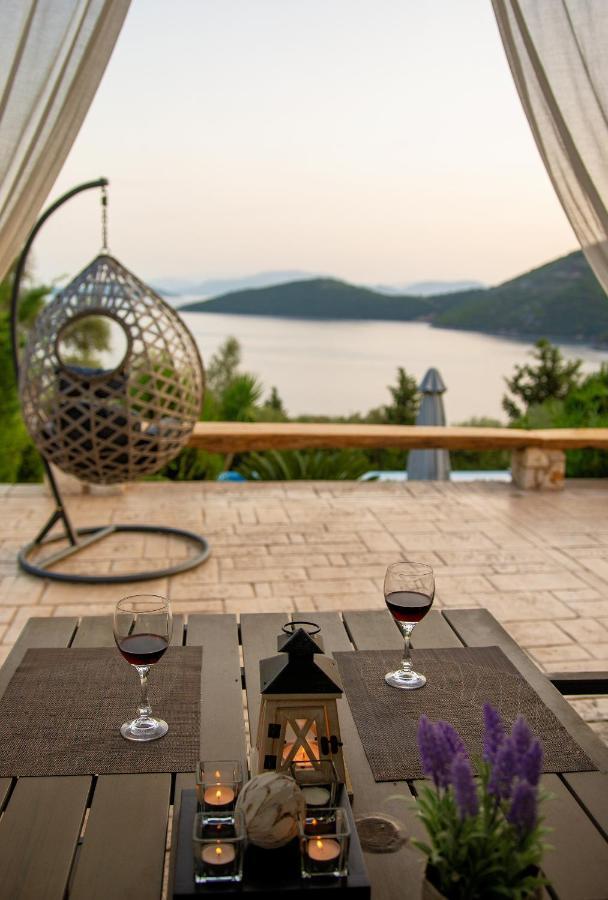 Ionian Diamond Villas Mikros Gialos Luaran gambar