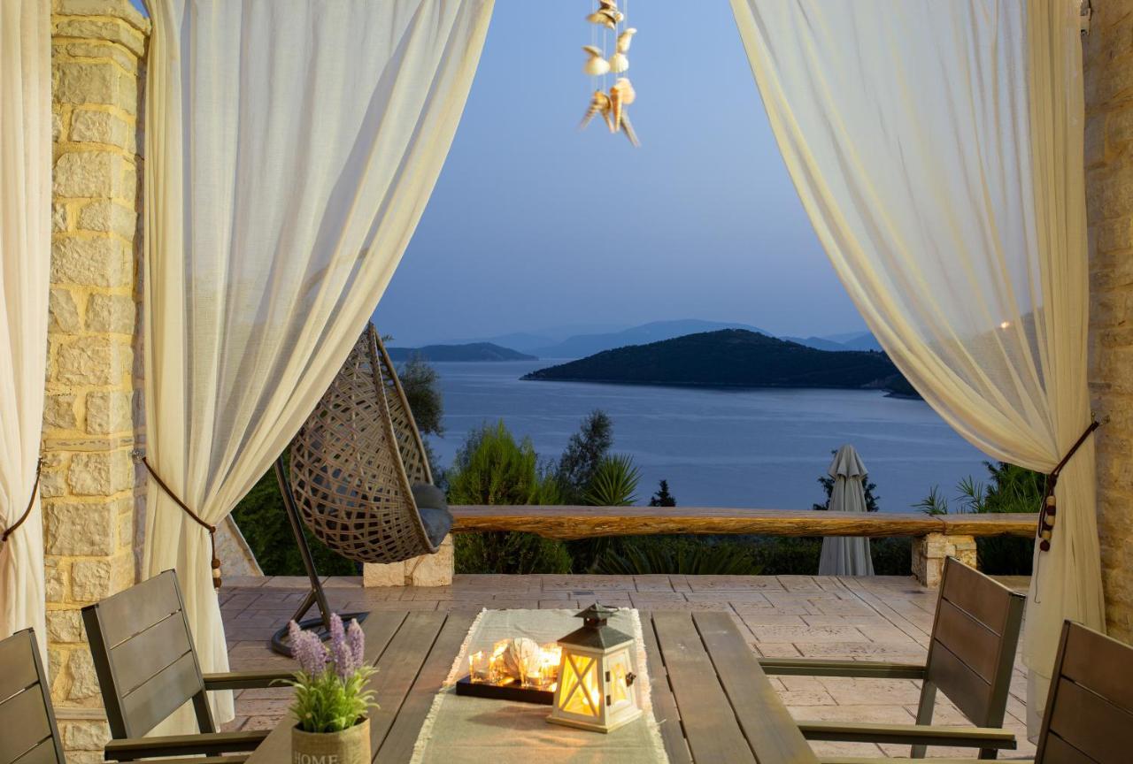 Ionian Diamond Villas Mikros Gialos Luaran gambar