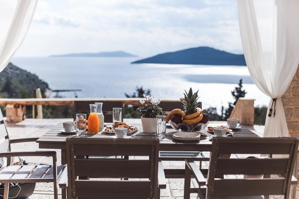 Ionian Diamond Villas Mikros Gialos Luaran gambar