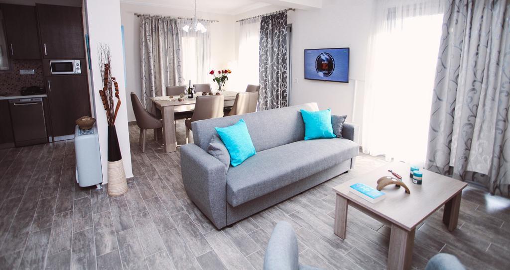 Ionian Diamond Villas Mikros Gialos Luaran gambar